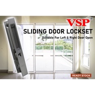 VSP A6 High Performance Quality Aluminium Sliding Door Lockset铝合金阳台玻璃落地窗锁推拉平移门窗钩锁带钥匙