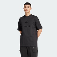 adidas Lifestyle ALL SZN Embroidered Graphics Tee Men Black JL6549