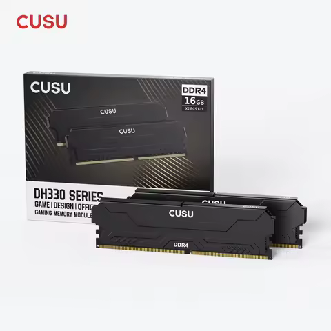 CUSU Ram DDR4 Memory 16GB ( 8GB X2) 32GB (16GBx2) DDR4 3200MHz Desktop Udimm 288pin Dual Channel 1.2