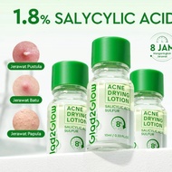 10mL GLAD2GLOW Acne Drying Lotion BHA Spot Acne G2G Glad 2 Glow Care Salicylic Acid Sulfur