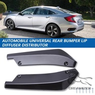 2PCS Diffuser Lip Bumper Belakang Splitter Canard Spoiler untuk BMW F30 F31 F32 F33 F22 Hiasan Luar 