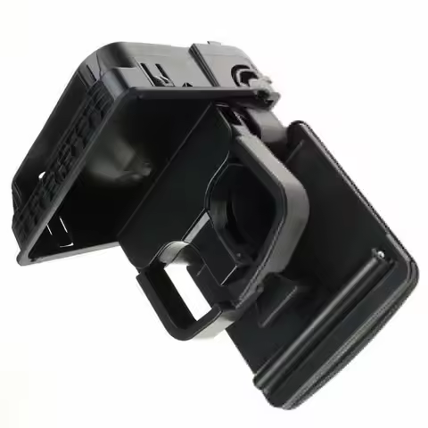 Black Folding Center Console Rear Cup Holder 1K0862532C Suitable For VW Jetta MK5 5 Golf MK6 6 MKVI 