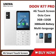 DOOV Cd R77 Pro 4G Touch Screen Keypad Mobile Phone With 5Mp Camera 2.8 Inch 3Gb+32Gb 3000Mah 3Gb