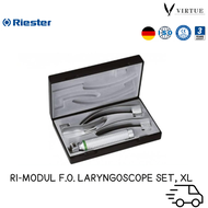 Riester RI-MODUL F.O. /LARYNGOSCOPE SET XL2.5V  MCINTOSH BLADE NO.234 เครื่องมือส่องหลอดลม RIE-8080 