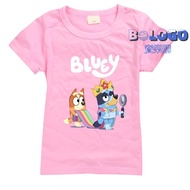 Miaomiao Dog Clothes bluey Children's Clothing bluey Cloth Blouse Children Summer Children's Clothin