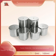 ◘Qigong QBB stainless steel specific gravity cup density cup specific gravity bottle liquid specific gravity cup 37ml50m