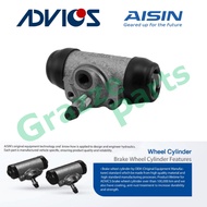 (1pc) Aisin Advics Brake Pump Wheel Cylinder Rear for Toyota Land Cruiser Prado KZJ95 3.0 1KZ 1KZ-TE