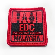 EDCMY Logo Patch 2022 Red Color (Limited Edition)