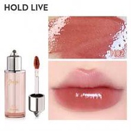 HOLD LIVE Lightweight Floral Tinted Lip Gloss H02 Energetic Brightening Rose Tea Color