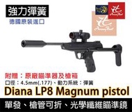 昊克生存遊戲萬華店- Diana 黛安娜 LP8 Magnum pistol 鉛彈槍(4.5mm) 折槍 含鏡子槍盒