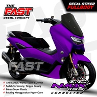 BISA COD Decal Sticker Yamaha Nmax 155 New Fullbody Polos Decal stiker nmax new / stiker nmax full body design Maxi Signature Decal Nmax 155 New Connected Full Body Stiker Sticker Motor Yamaha Modif Variasi Aksesoris Dekal Nmax Polos