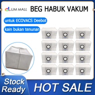 12 Pack Vacuum Dust Bags for Ecovacs Deebot X1 Omni Turbo Robot Vacuum Part