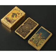 Tarot Foil Gold Foil Tarot Kartu Tarot Emas Tarot Card Tarot Bronzing
