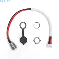 Balance Scooter Charging Port Connector 4 Wire 3 Pin with Installation Kit