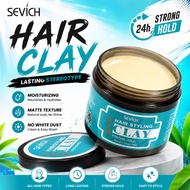 【𝗠'𝗦𝗜𝗔 𝗦𝗛𝗜𝗣 𝗢𝗨𝗧 𝟮𝟰𝗛𝗥𝗦】U Beauty 80g SEVICH Hair Clay Matte Styling High Strong Hold Hair Gel Osis Wax