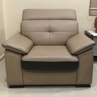 Rozel leather sofa