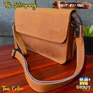 Sling Bag Crazy Horse CowhideWanita Crazy Horse Men's Handbag