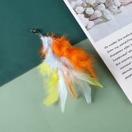 Cat Toy Colorful Feathers, Bells
