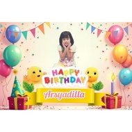 NAILONG banner NAILONG banner children's birthday banner background NAILONG custom children's birthd
