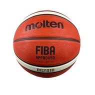 [Jaguar Badminton Volleyball] Molten BG2010 No. 7 Basketball Rubber Leather Original Orange X White 