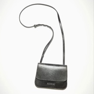 ACNE STUDIOS 裂紋Logo徽標斜跨包