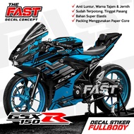 GSX 150R ANTI-FADE STICKER DECAL COD Available Decal Gsx R150 Full Body Sticker Gsx R150 Full Body D