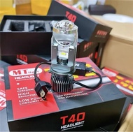 COD[RBHL2006] T40 UPGRADED VERSION 60W Brighter Headlight Mini Led Ball H4 pin Voltage 12-24 Vol Mot