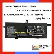 Lenovo IdeaPad 720S-13IKBR 720S-13ARR L16C4PB3 L16M4PB3 L16L4PB3(2ICP4/43/110-2) L16L4PB3 Laptop Bat