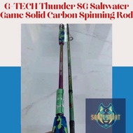 G-TECH Thunder SG Saltwater Game Solid Carbon Spinning Rod