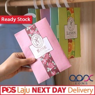 DEODORANT  Aromatherapy Wardrobe Fragrance Hanging Design Anti Insect Anti Mold Refresh Scent Sachet Bag Pewangi Almari