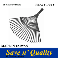 H.DUTY 22 TOOTH METAL GRASS RAKE MADE IN TAIWAN (22-MGR-HD)