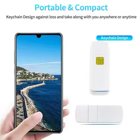 Type-C Mobile SIM Smart Card Reader High-Speed SIM Card Adapter USB SIM Smart Card Reader for Window