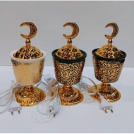 Electric Mabkhara With Bakhoor/ incense / Gaharu (Bakhoor) burner / Easy and safe use