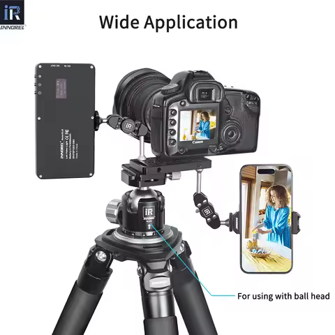 INNOREL CP1005 10x5cm Multi-Functional Cheese Plate,Switching Mounting Plate with Built-in ARRI Loca