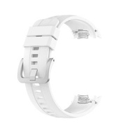 全城熱賣 - 適用於華為 Honor Watch GS Pro 硅膠錶帶腕帶，均碼（白色）