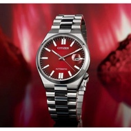 [Original] Citizen NJ0150-56W Tsuyosa Automatic Mechanical Burgundy Red Analog Men's Watch