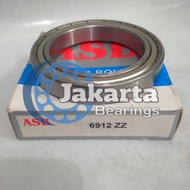Bearing 6912 ZZ / 6912ZZ / 6912 2Z IRON CAP ASB BRAND 60X85x13