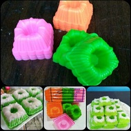 Food Grade Round Square Steamed Putu Ayu Agar Pudding Cake Mold - Unit Price