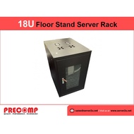 [CUSTOM BUILT] ST Rack 18U Floor Stand Server Rack (Perforated/Perspex)