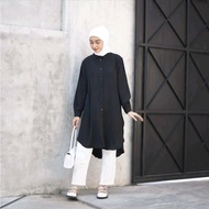 TUNIK ZARA CRINKLE KASUAL // TUNIK POLOS TERMURAH