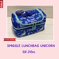 Doubledeck LUNCHBAG GOOD VIBE UNICORN smiggle - smiggle Lunch Bag