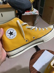 Converse 1970 high (芥末黃) (二手）