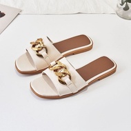 Soft-soled slippers, women's summer net red sandals, 35-yard 40-yard new fashionable all-matching ex