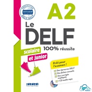 Book - France: 100% RÉUSSITE - DELF Scolaire Et Junior - A2 (With CD)