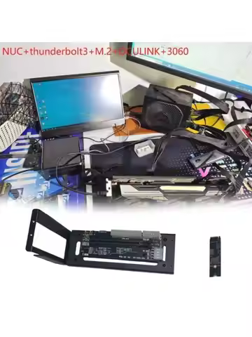 Y1UB Laptop Docking Station eGPU Case Oculink M.2 NVMe GPU Dock PCIE