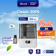 Levoit Classic 300s Smart Humidifier | Aroma Diffuser | Antibacterial Meterial | Night Light | 2 Yea