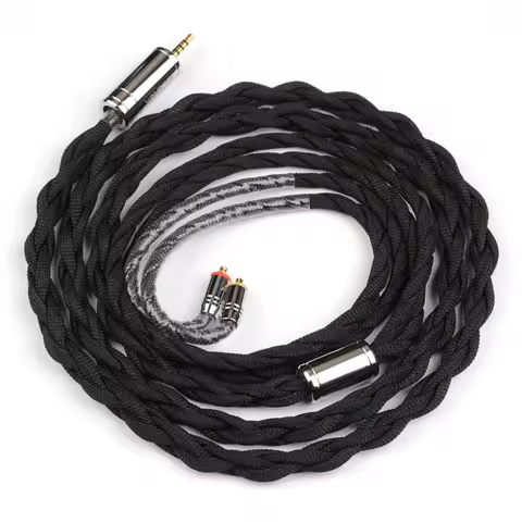 NICEHCK HiCotton HiFi Earphone IEM Upgrade Cable 7N Silver Plated OCC 3.5/2.5/4.4mm MMCX/2Pin For Da