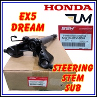 HONDA EX5 DREAM HI POWER T FORK STEERING STEM 53219-KFV-BSH 100% ORIGINAL BSH TFORK CONE BEARING FOR
