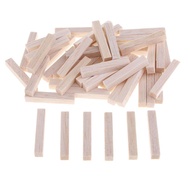 segolike Wooden Sticks Dowel Rod Square Balsa Wood Stick Block for Model Making Craft