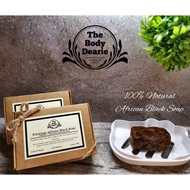 🛀🧖‍♀️The Body Dearie - 100% Pure Organic Premium African Black Soap (Homemade from Ghana 🇬🇭)- 优质天然有机